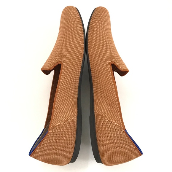 ROTHY’S The Loafer Round Toe Slip on Shoes Fawn Caramel Women's Size 9.5 - Picture 13 of 16